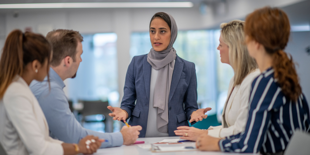 Newland Associates Creating Talent Management Strategy Stock Image